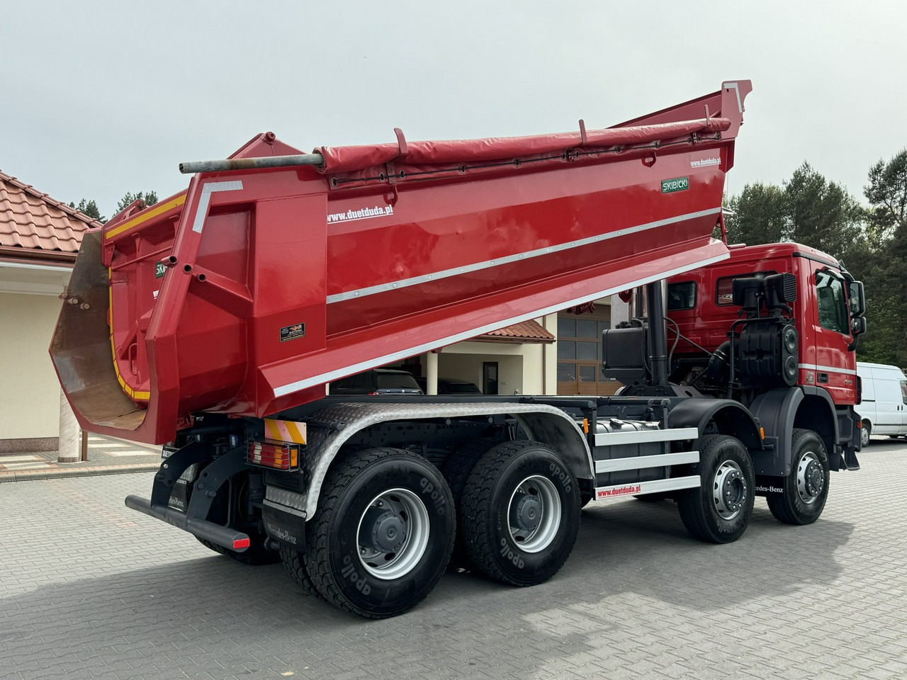 Leasing of Mercedes Actros 4141 8x6 Wywrot SKIBICKI Automat EPS ze Sprzegłem !!! Mercedes Actros 4141 8x6 Wywrot SKIBICKI Automat EPS ze Sprzegłem !!!: picture 16