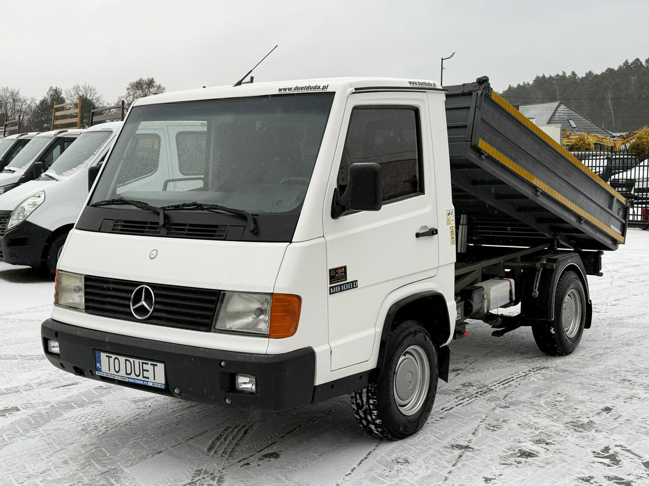 Mercedes MB 100 - Tipper van: picture 5 Mercedes MB 100 - Tipper van: picture 5