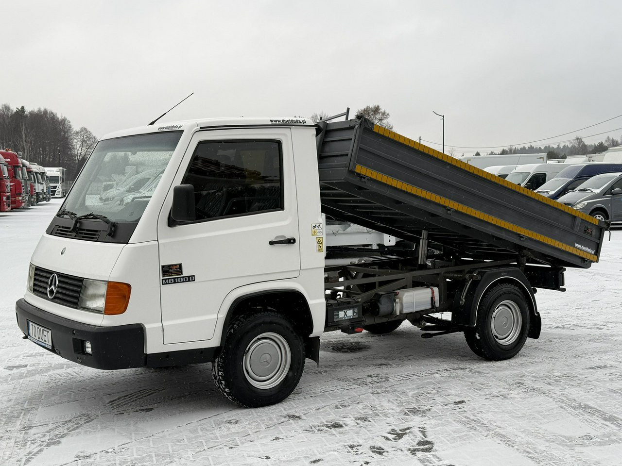 Mercedes MB 100 - Tipper van: picture 2 Mercedes MB 100 - Tipper van: picture 2