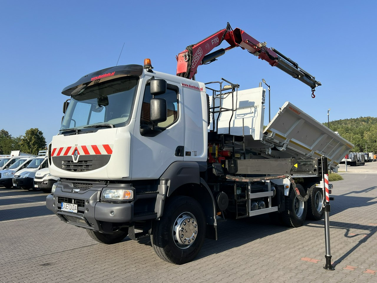 Renault Kerax 26.390 6x4 Mocny HDS FASSI F170 Sterowanie Radiowe - Other machinery: picture 1 Renault Kerax 26.390 6x4 Mocny HDS FASSI F170 Sterowanie Radiowe - Other machinery: picture 1