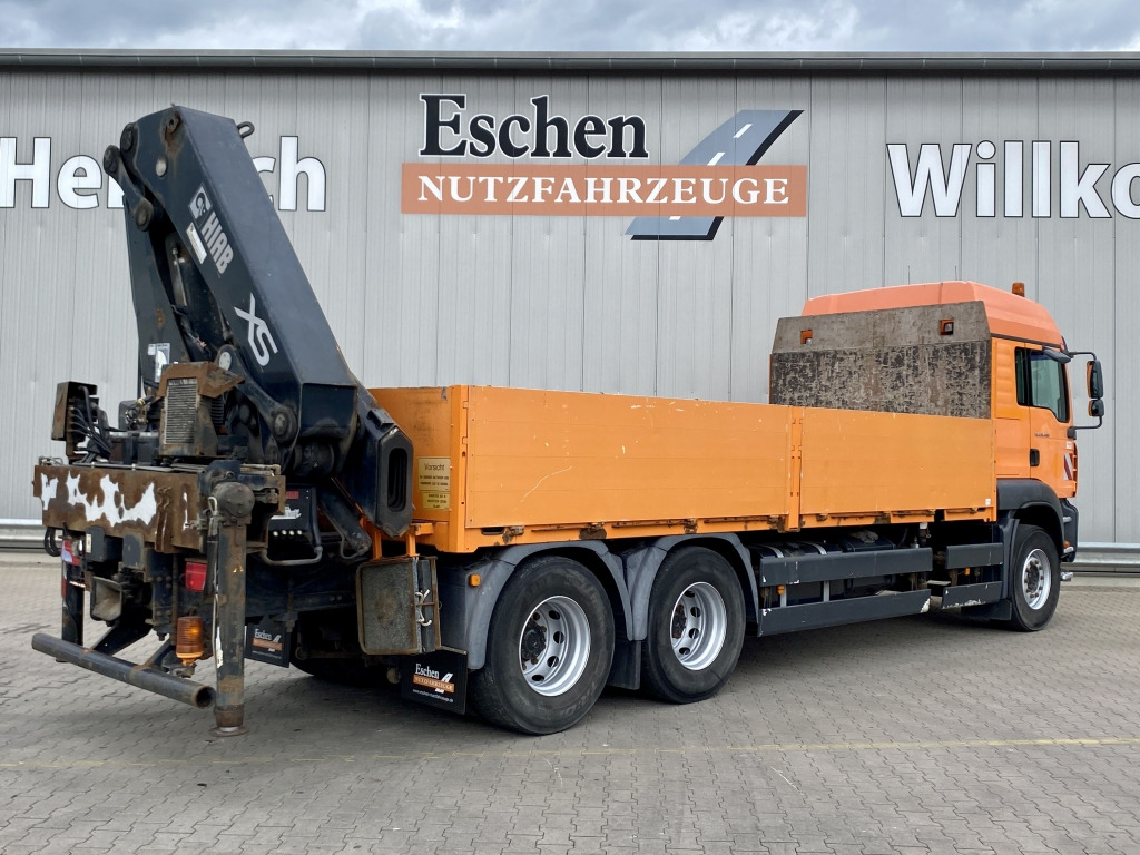 MAN TGA 26.480 6x4 BL / HIAB 377 EP-4 Faltkran - Dropside/ Flatbed truck, Crane truck: picture 5 MAN TGA 26.480 6x4 BL / HIAB 377 EP-4 Faltkran - Dropside/ Flatbed truck, Crane truck: picture 5