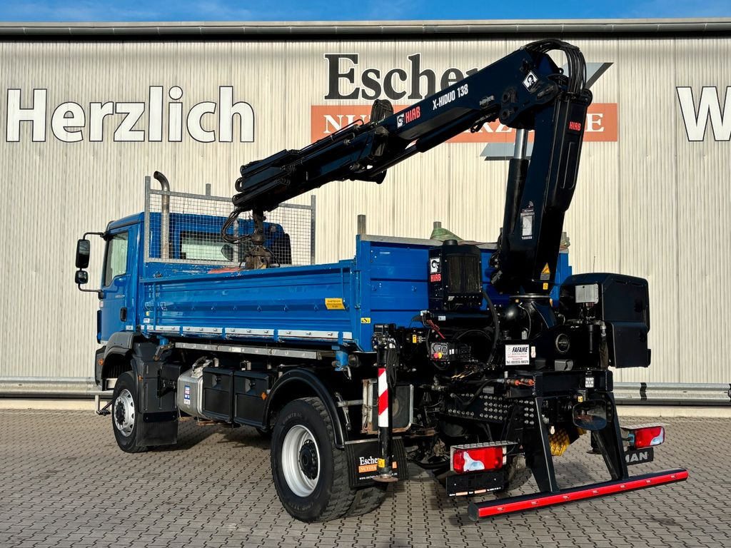 MAN TGM 18.320 4x4 BB | HIAB X-HIDUO 138*FUNK*Klima - Tipper, Crane truck: picture 3 MAN TGM 18.320 4x4 BB | HIAB X-HIDUO 138*FUNK*Klima - Tipper, Crane truck: picture 3