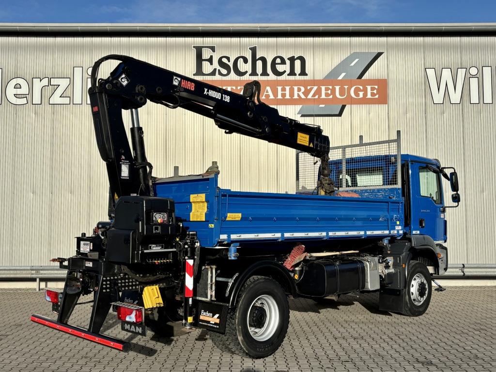 MAN TGM 18.320 4x4 BB / HIAB X-HIDUO-Kran - Tipper, Crane truck: picture 5 MAN TGM 18.320 4x4 BB / HIAB X-HIDUO-Kran - Tipper, Crane truck: picture 5