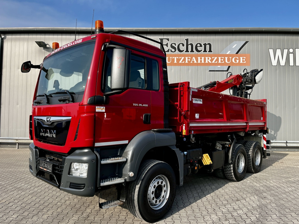 MAN TGS 26.460 6x4 BB / Palfinger M12L83 Kran - Tipper, Crane truck: picture 2 MAN TGS 26.460 6x4 BB / Palfinger M12L83 Kran - Tipper, Crane truck: picture 2