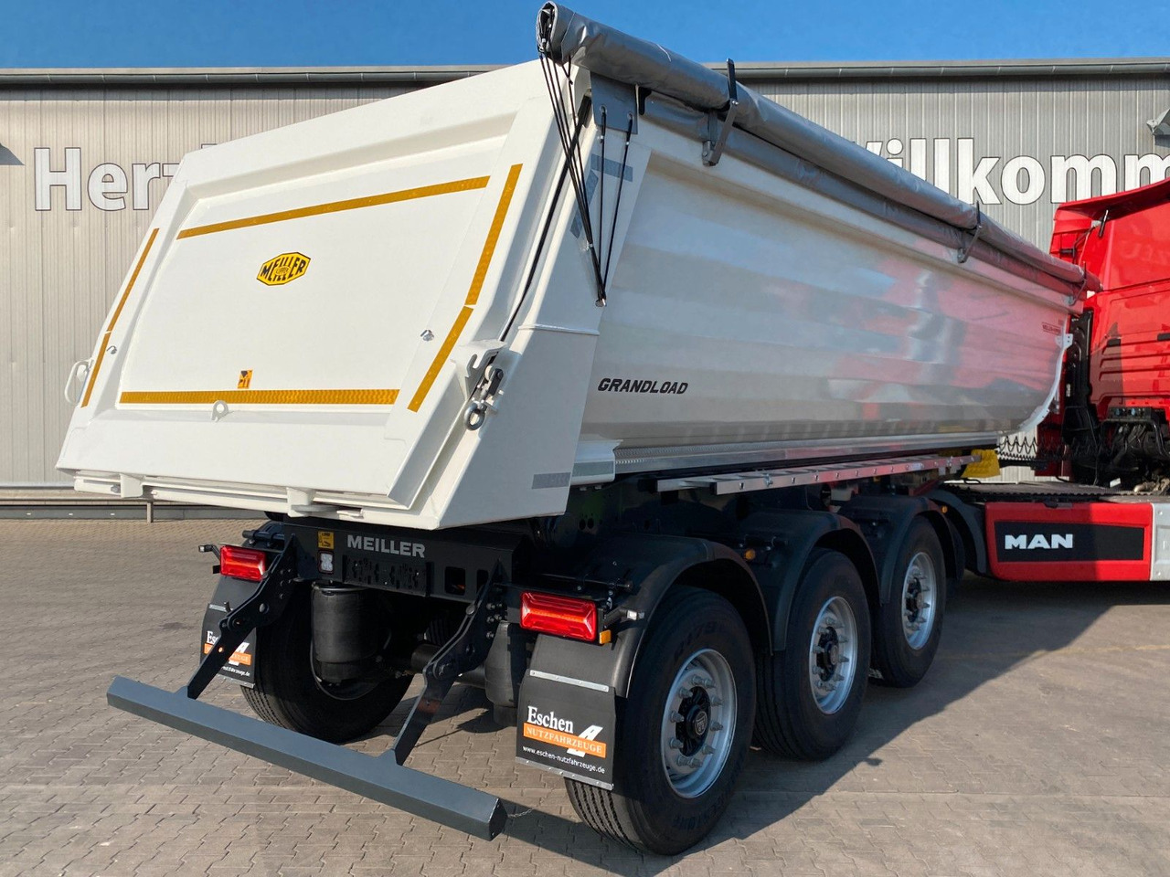 Meiller MHPS 44.3-N NEW | Grandload*WEIß RAL 9010*Sofort Meiller MHPS 44.3 NEW | Grandload*WEIß RAL9010*Plane*BPW - Tipper semi-trailer: picture 4 Meiller MHPS 44.3-N NEW | Grandload*WEIß RAL 9010*Sofort Meiller MHPS 44.3 NEW | Grandload*WEIß RAL9010*Plane*BPW - Tipper semi-trailer: picture 4