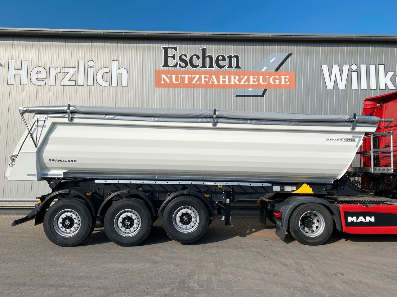 Meiller MHPS 44.3-N NEW | Grandload*WEIß RAL 9010*Sofort Meiller MHPS 44.3 NEW | Grandload*WEIß RAL9010*Plane*BPW - Tipper semi-trailer: picture 5 Meiller MHPS 44.3-N NEW | Grandload*WEIß RAL 9010*Sofort Meiller MHPS 44.3 NEW | Grandload*WEIß RAL9010*Plane*BPW - Tipper semi-trailer: picture 5
