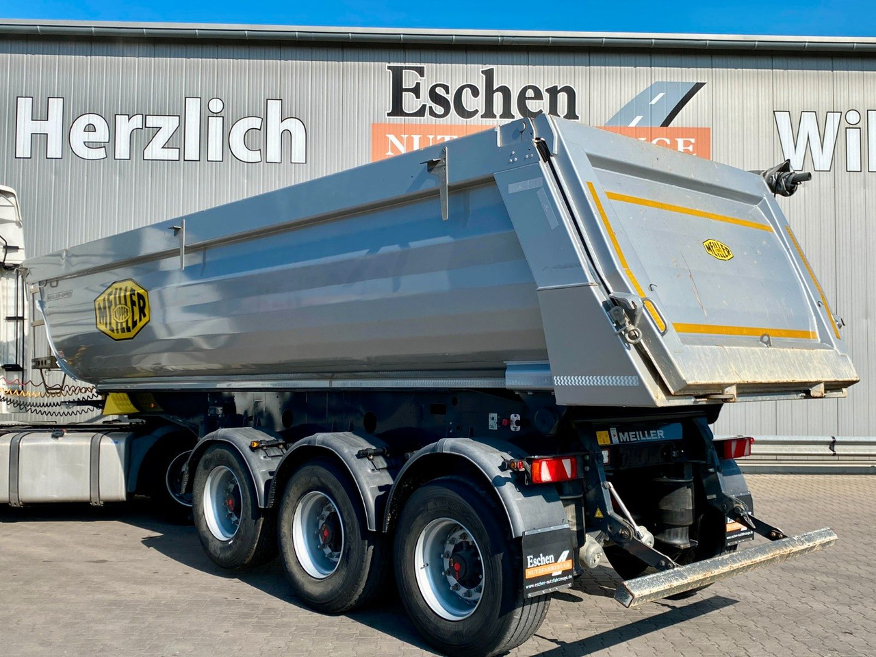 Meiller MHPS 44.3-N | Stahl 24m³*Luft-Lift*Rollplane*SAF - Tipper semi-trailer: picture 3 Meiller MHPS 44.3-N | Stahl 24m³*Luft-Lift*Rollplane*SAF - Tipper semi-trailer: picture 3