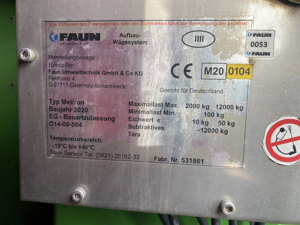 Mercedes-Benz 2533 L 6x2 - Garbage truck: picture 4 Mercedes-Benz 2533 L 6x2 - Garbage truck: picture 4