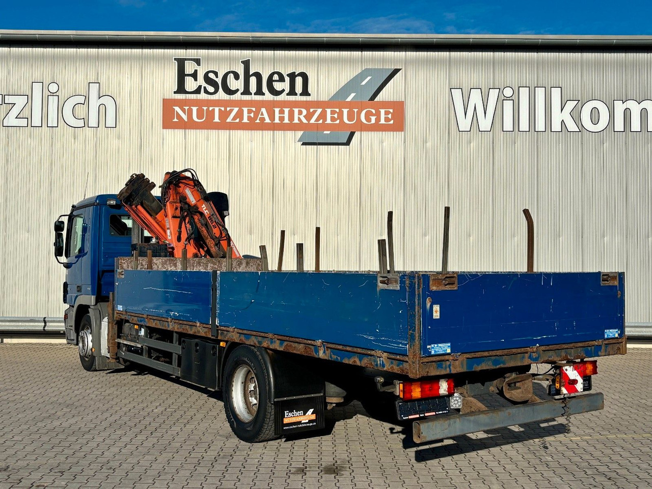 Mercedes-Benz Actros 1832 I Terex 85.2A3*9,10m*Telligent*Klima - Dropside/ Flatbed truck, Crane truck: picture 4 Mercedes-Benz Actros 1832 I Terex 85.2A3*9,10m*Telligent*Klima - Dropside/ Flatbed truck, Crane truck: picture 4