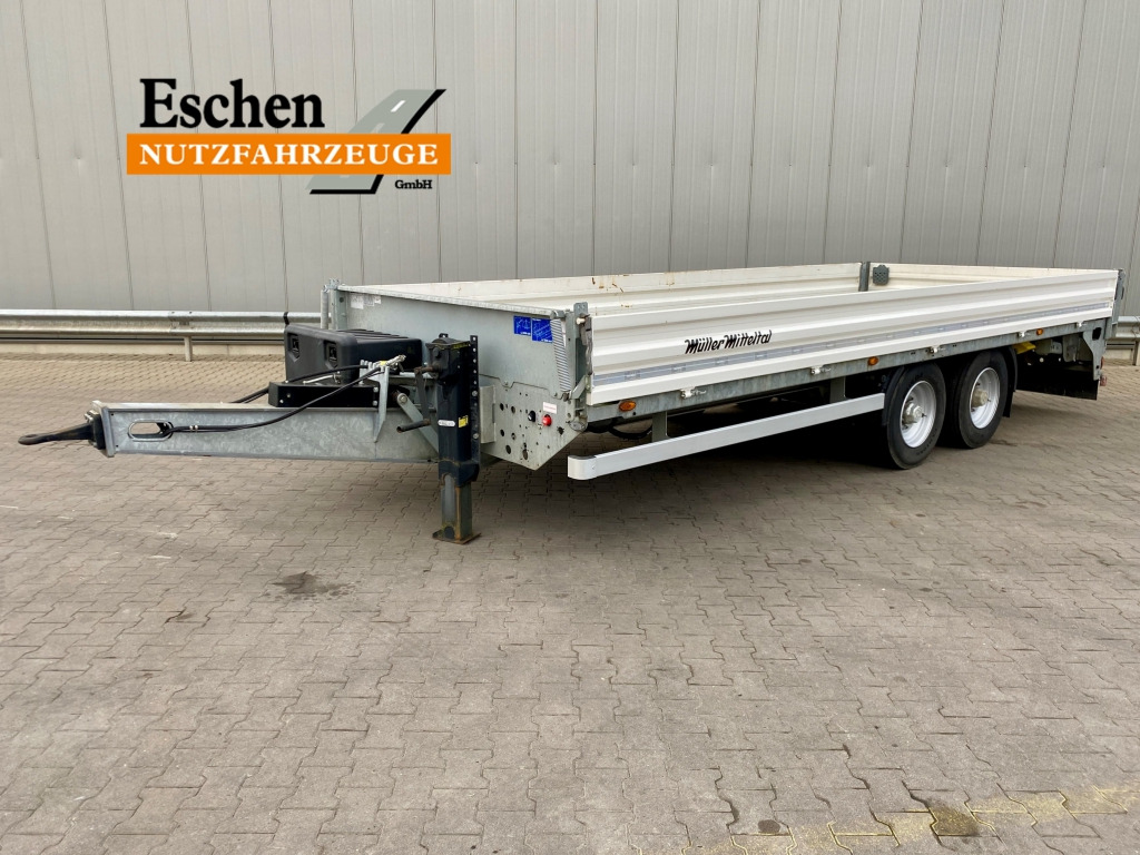 Müller-Mitteltal ETÜ-TA-ER 11,9 - Dropside/ Flatbed trailer: picture 1 Müller-Mitteltal ETÜ-TA-ER 11,9 - Dropside/ Flatbed trailer: picture 1