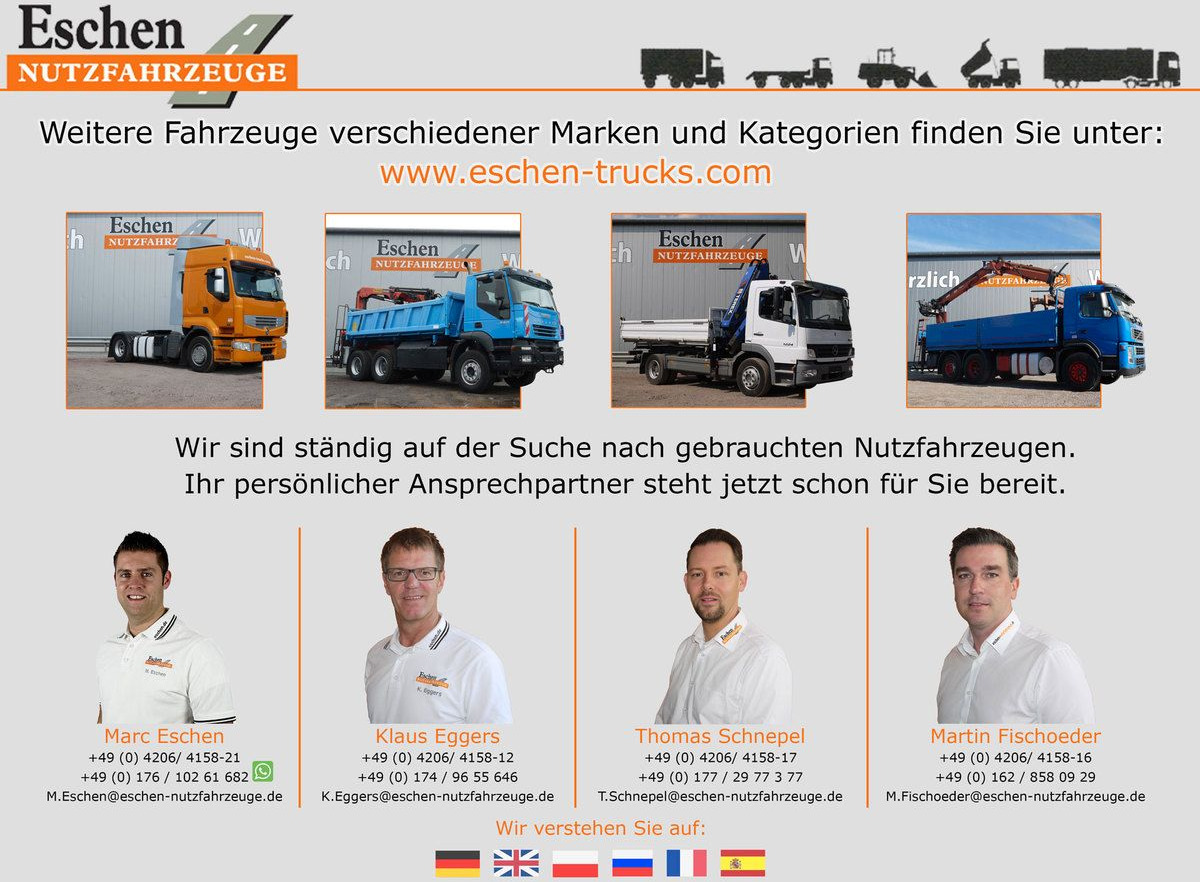 Tipper semi-trailer Reisch RHKS-31/20 SSL | Stahl 23m³*Luft-Lift*Kurzsattel: picture 19