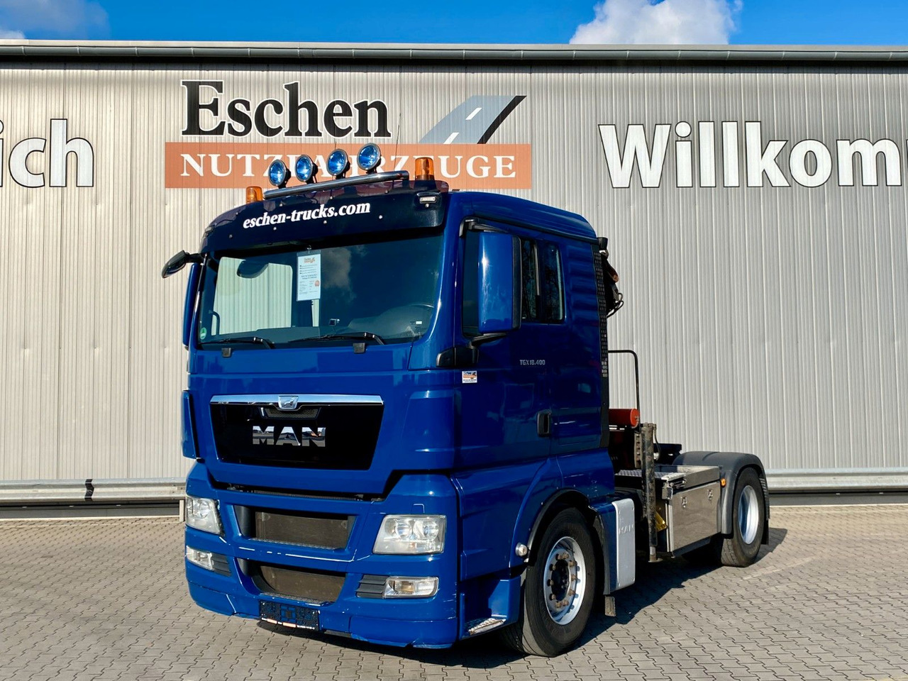 MAN TGX 18.400 | Palfinger PK 15500*FUNK*Navi*AC - Tractor unit: picture 1 MAN TGX 18.400 | Palfinger PK 15500*FUNK*Navi*AC - Tractor unit: picture 1