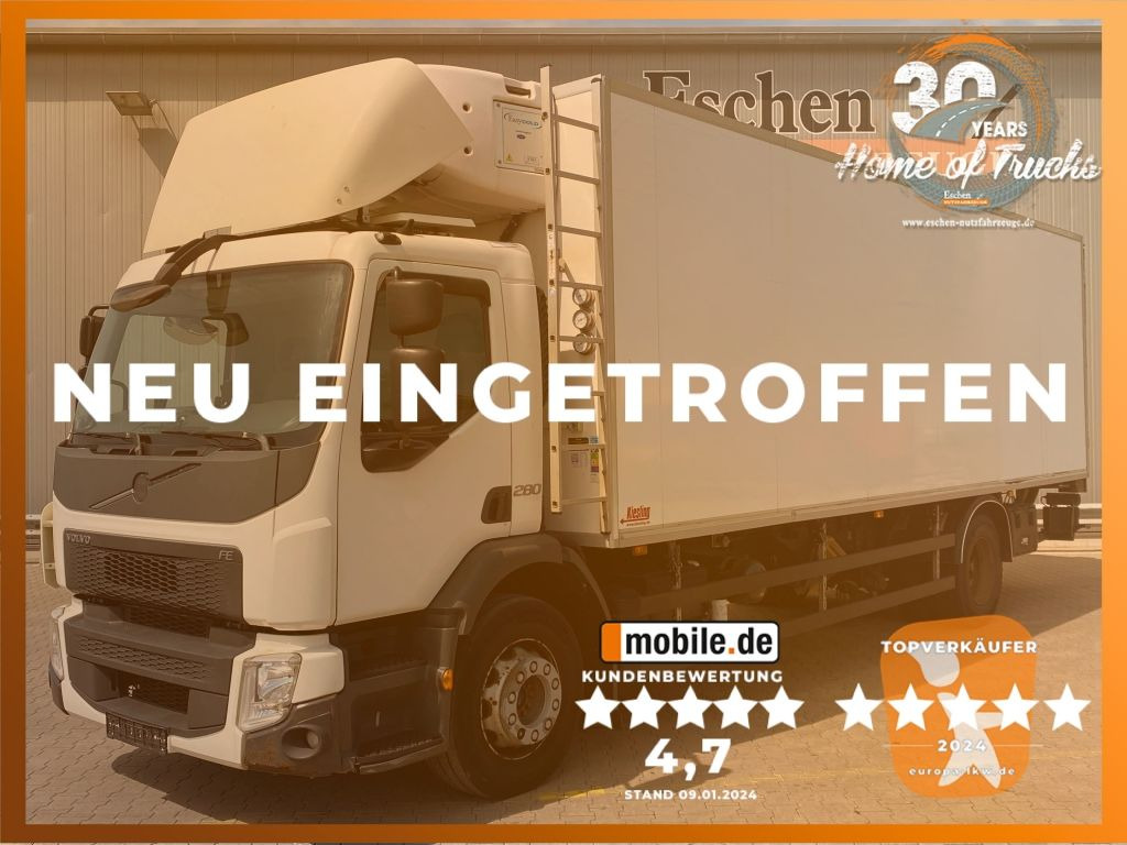 Volvo FE 280|CarrierSupra1250MT*Diesel/Netz*LBW 2.0to. - Refrigerator truck: picture 1 Volvo FE 280|CarrierSupra1250MT*Diesel/Netz*LBW 2.0to. - Refrigerator truck: picture 1