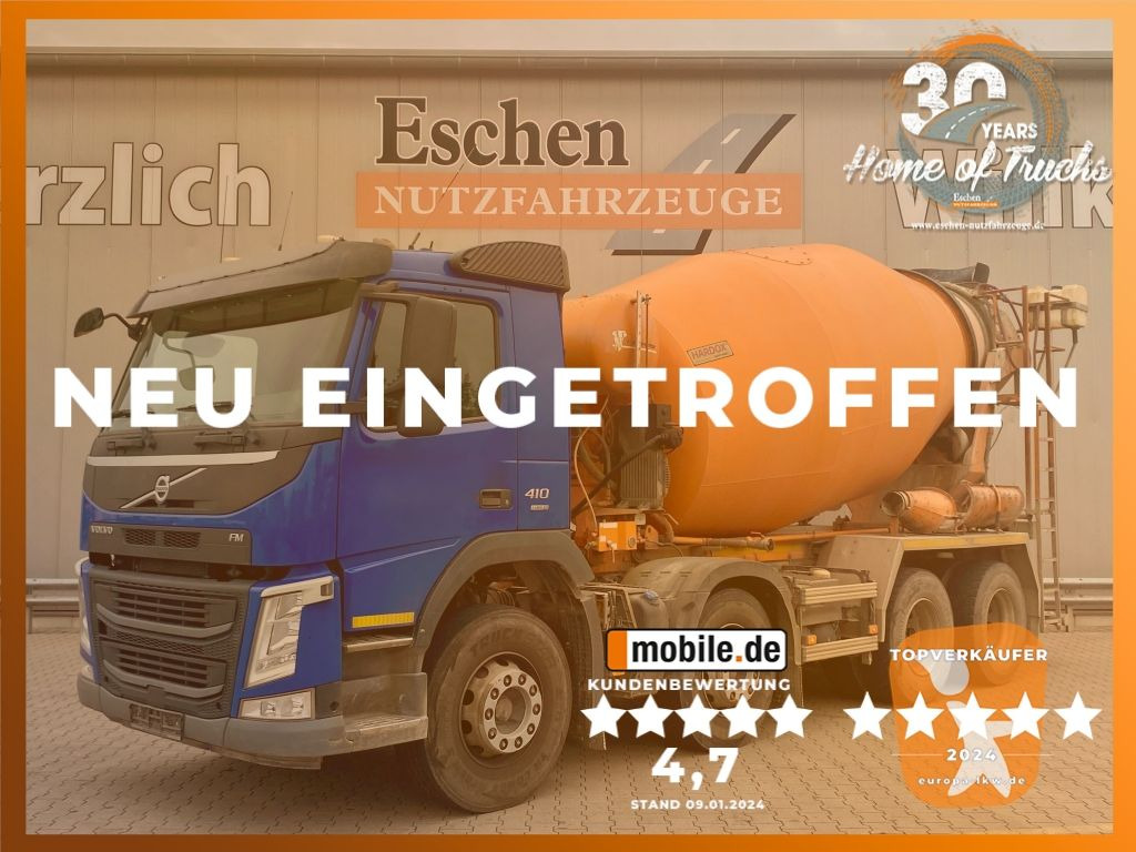 Volvo FM 410 / 8x4 | 9m³ Intermix*I-Shift*Klima*Blatt - Concrete mixer truck: picture 1 Volvo FM 410 / 8x4 | 9m³ Intermix*I-Shift*Klima*Blatt - Concrete mixer truck: picture 1