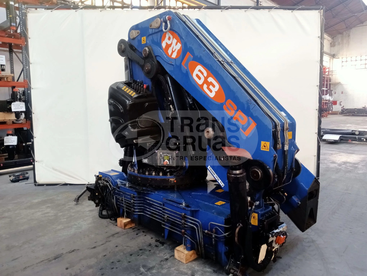 Grúa hidráulica PM 63 - Loader crane: picture 3 Grúa hidráulica PM 63 - Loader crane: picture 3