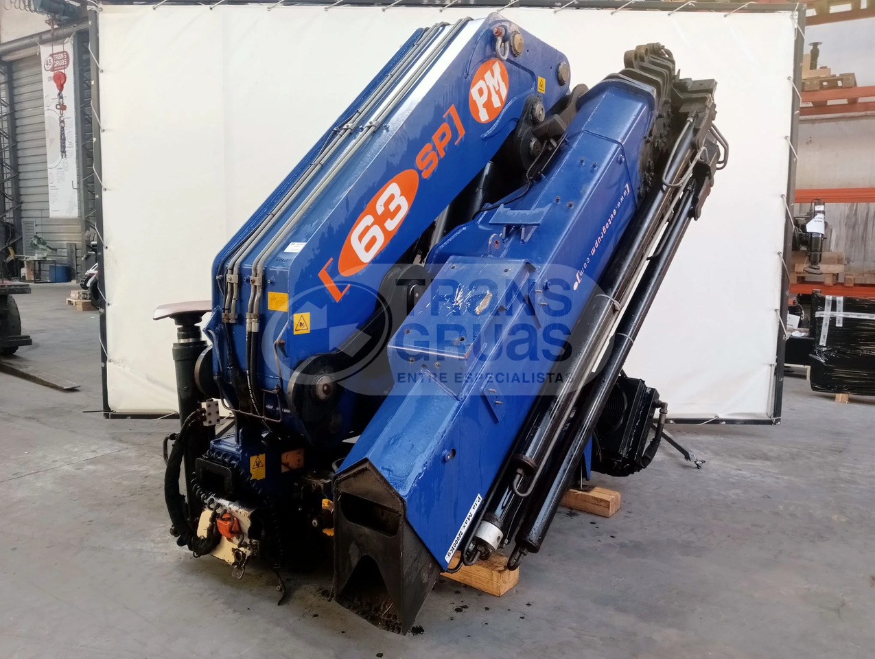 Grúa hidráulica PM 63 - Loader crane: picture 5 Grúa hidráulica PM 63 - Loader crane: picture 5
