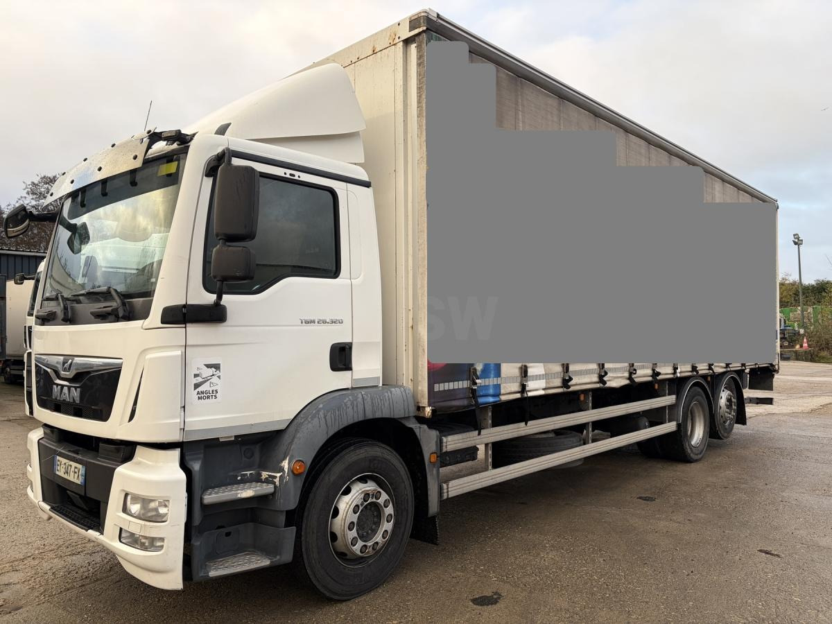 MAN TGM 26.320 - Curtainsider truck: picture 1 MAN TGM 26.320 - Curtainsider truck: picture 1