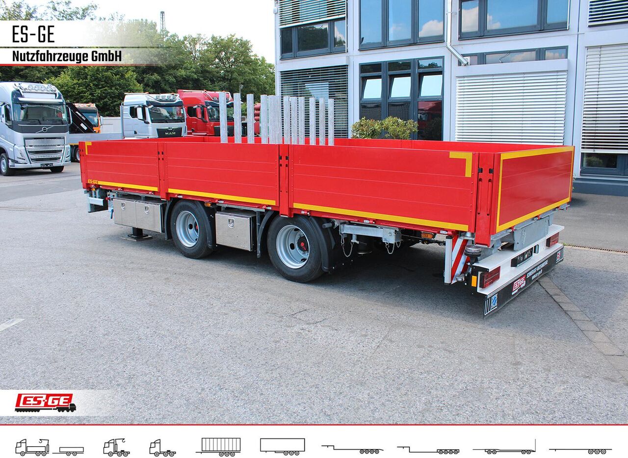 ES-GE Tandemanhänger - CV - Dropside/ Flatbed trailer: picture 2 ES-GE Tandemanhänger - CV - Dropside/ Flatbed trailer: picture 2