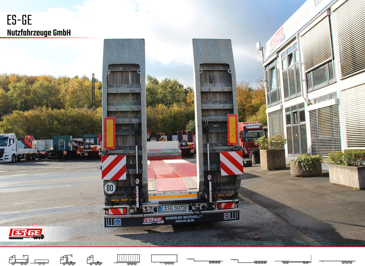 Low loader semi-trailer Faymonville MAX Trailer MAX100 Semi-Tieflader 1tlg. Rampen: picture 8 Low loader semi-trailer Faymonville MAX Trailer MAX100 Semi-Tieflader 1tlg. Rampen: picture 8