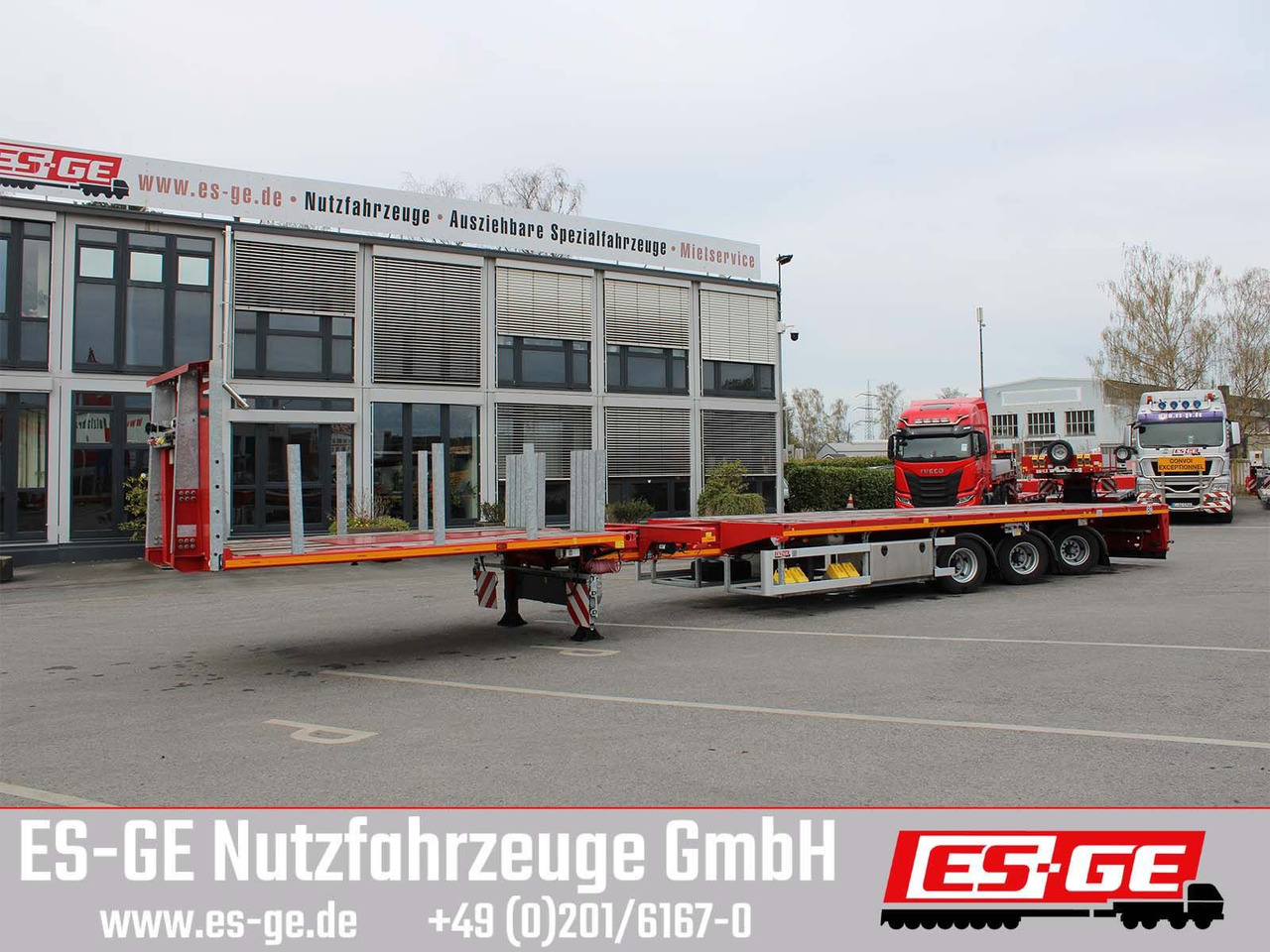 Faymonville Telemax Megatrailer - doppelt teleskopierbar - Dropside/ Flatbed semi-trailer: picture 1 Faymonville Telemax Megatrailer - doppelt teleskopierbar - Dropside/ Flatbed semi-trailer: picture 1