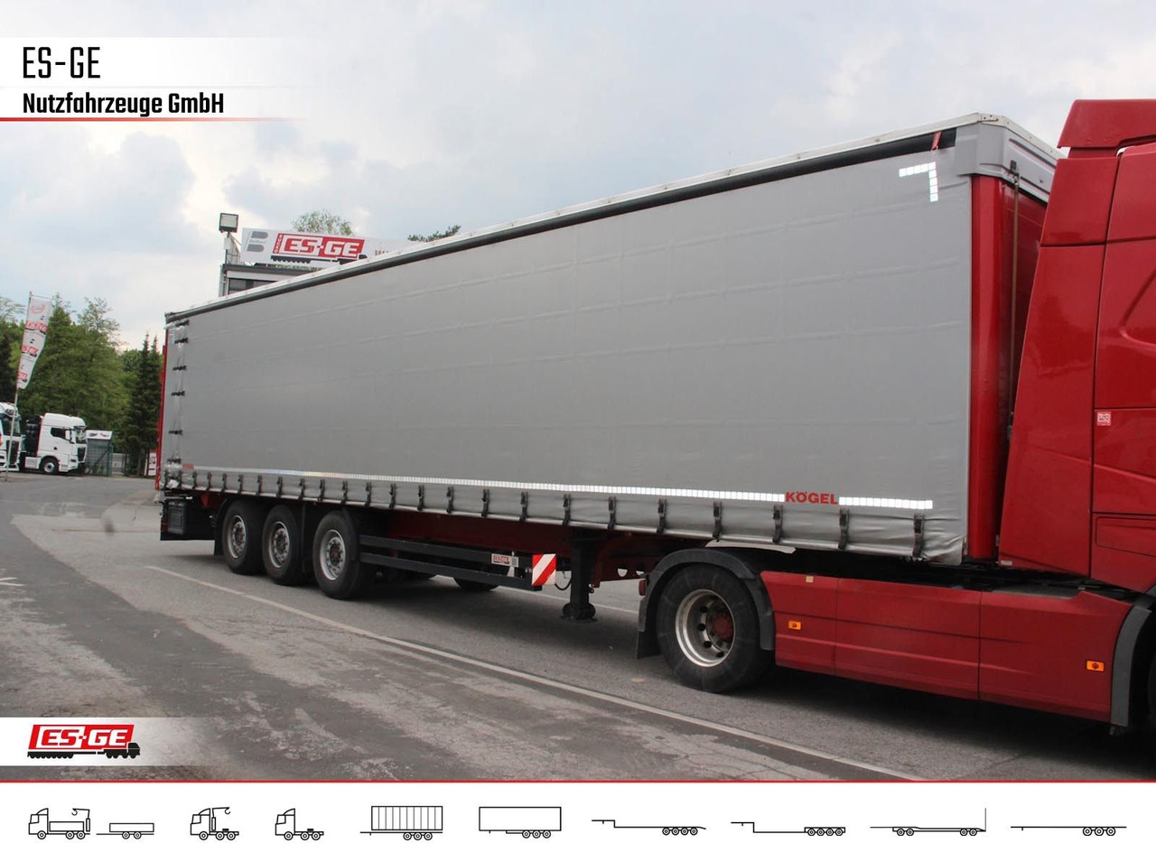 Kögel 3-Achs-Cargo-Coil-Pritschensattelanhänger Kögel 3-Achs-Cargo-Coil-Pritschensattelanhänger - Curtainsider semi-trailer: picture 2 Kögel 3-Achs-Cargo-Coil-Pritschensattelanhänger Kögel 3-Achs-Cargo-Coil-Pritschensattelanhänger - Curtainsider semi-trailer: picture 2