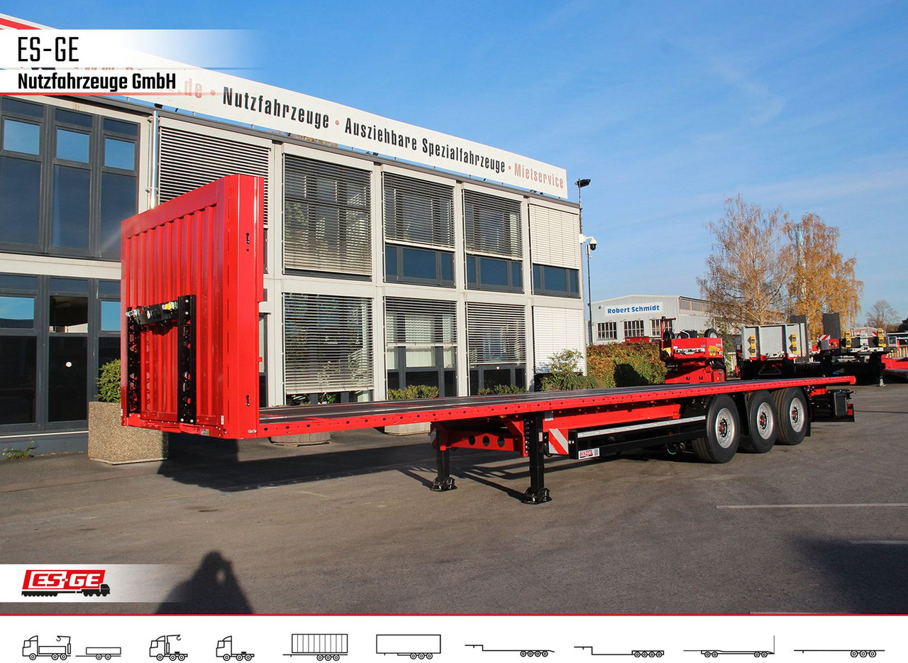 Kögel Multi Chassis. Rungen - Dropside/ Flatbed semi-trailer: picture 2 Kögel Multi Chassis. Rungen - Dropside/ Flatbed semi-trailer: picture 2