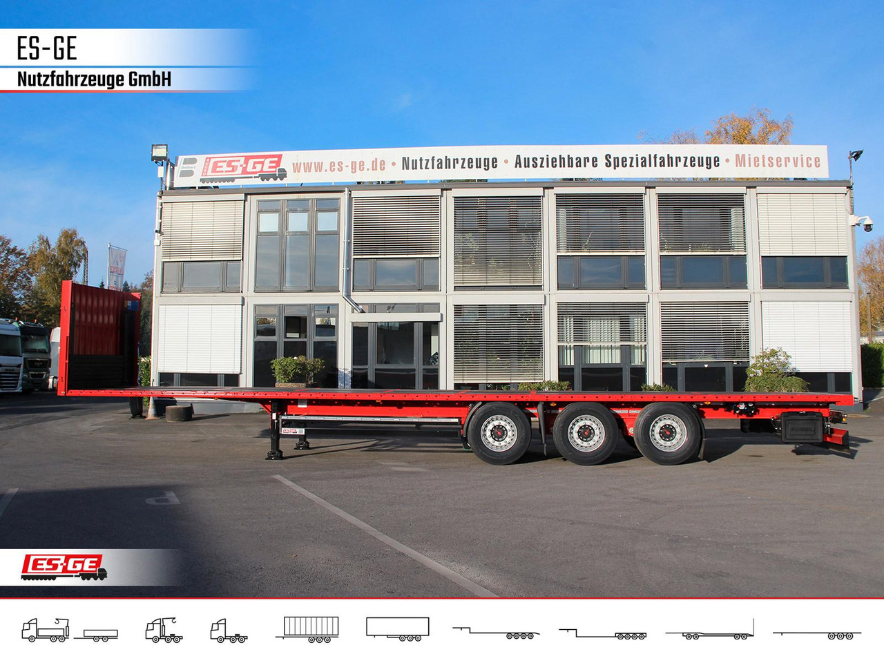 Kögel Multi Chassis. verstärkt, Rungen - Dropside/ Flatbed semi-trailer: picture 1 Kögel Multi Chassis. verstärkt, Rungen - Dropside/ Flatbed semi-trailer: picture 1