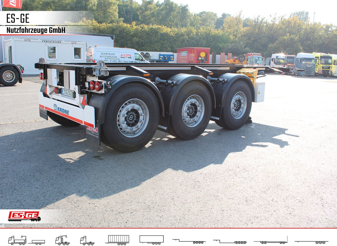 Krone Box Liner 3-Achs-Containerchassis 20' - Container transporter/ Swap body semi-trailer: picture 4 Krone Box Liner 3-Achs-Containerchassis 20' - Container transporter/ Swap body semi-trailer: picture 4