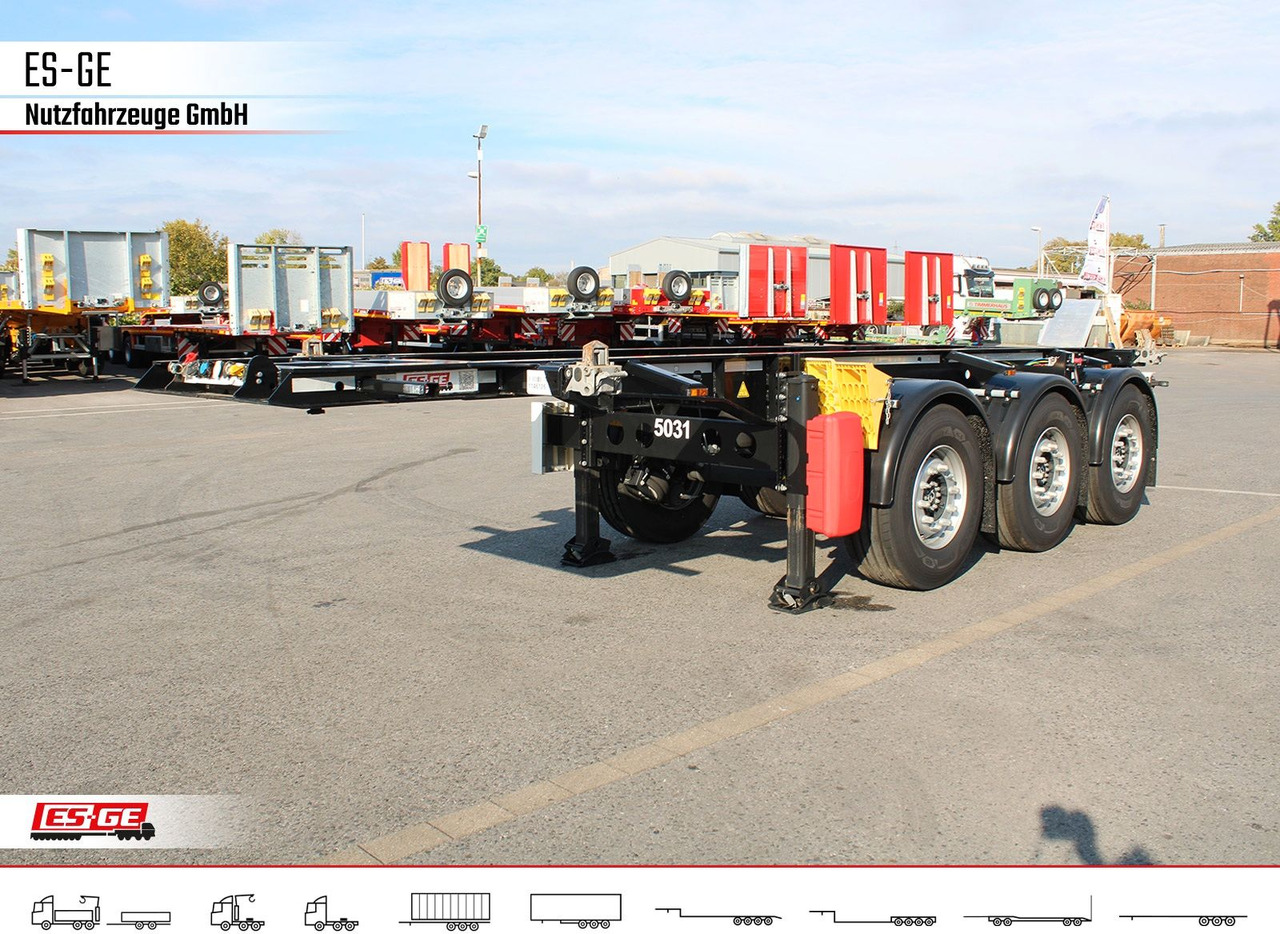 Krone Box Liner 3-Achs-Containerchassis 20' - Container transporter/ Swap body semi-trailer: picture 2 Krone Box Liner 3-Achs-Containerchassis 20' - Container transporter/ Swap body semi-trailer: picture 2