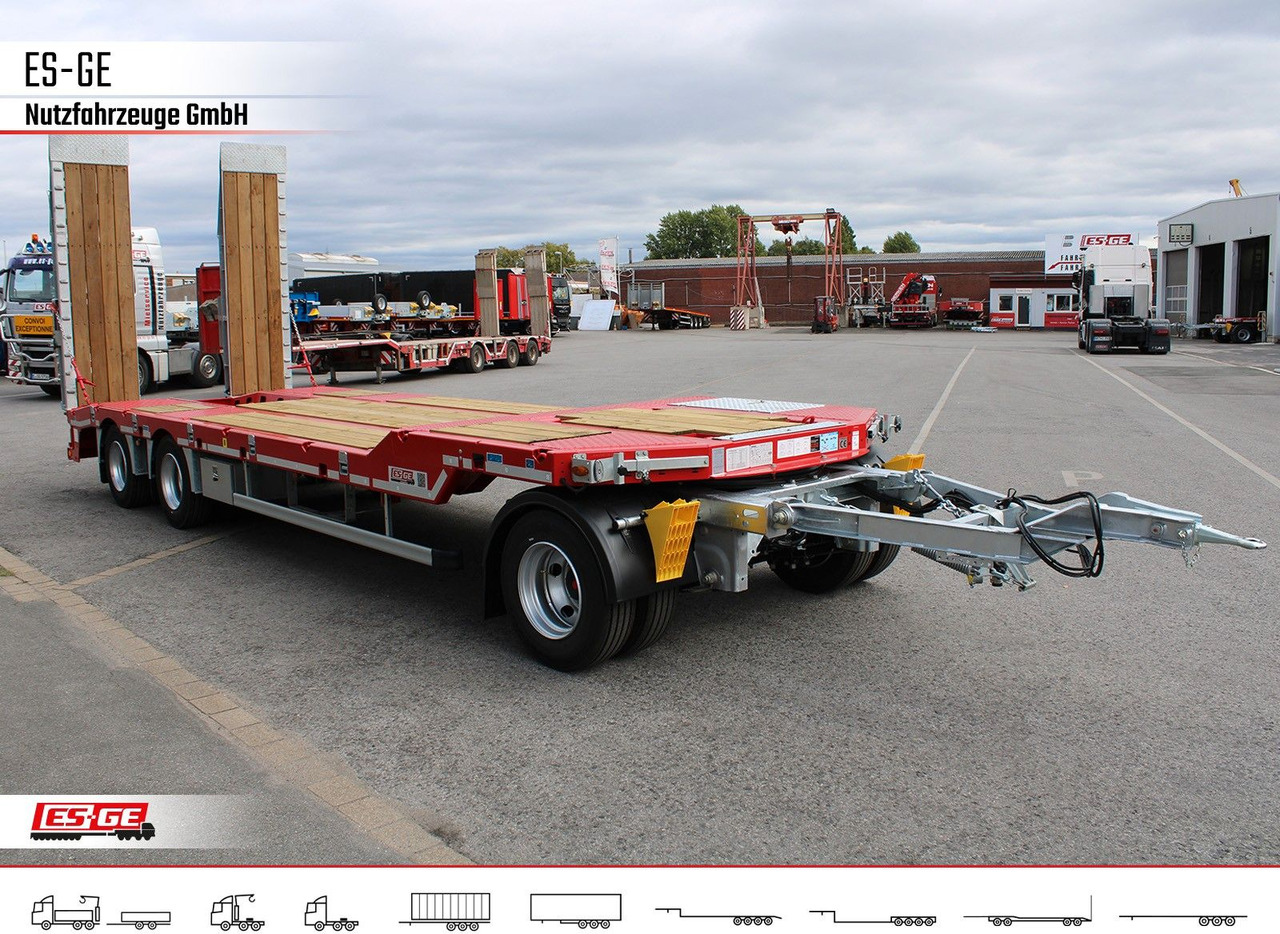 Schwarzmüller Tieflader mit gekröpftem Plateau - Low loader trailer: picture 4 Schwarzmüller Tieflader mit gekröpftem Plateau - Low loader trailer: picture 4