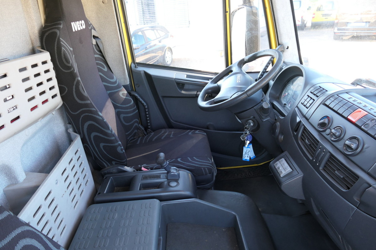 Interior photo 1: Box truck IVECO EuroCargo ML 75 E 16 P LBW LUFT AUTOMATIK EURO-5