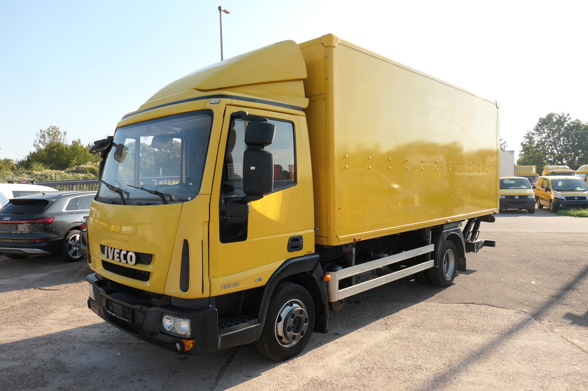 IVECO EuroCargo ML 75 E 16 P LBW LUFT AUTOMATIK - Box truck: picture 2 IVECO EuroCargo ML 75 E 16 P LBW LUFT AUTOMATIK - Box truck: picture 2