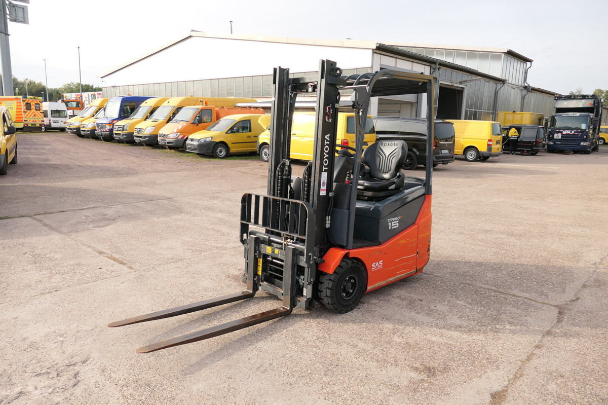 TOYOTA 7FBEST 15 3-Rad DUPLEX HUBHÖHE 3m - Electric forklift: picture 2 TOYOTA 7FBEST 15 3-Rad DUPLEX HUBHÖHE 3m - Electric forklift: picture 2