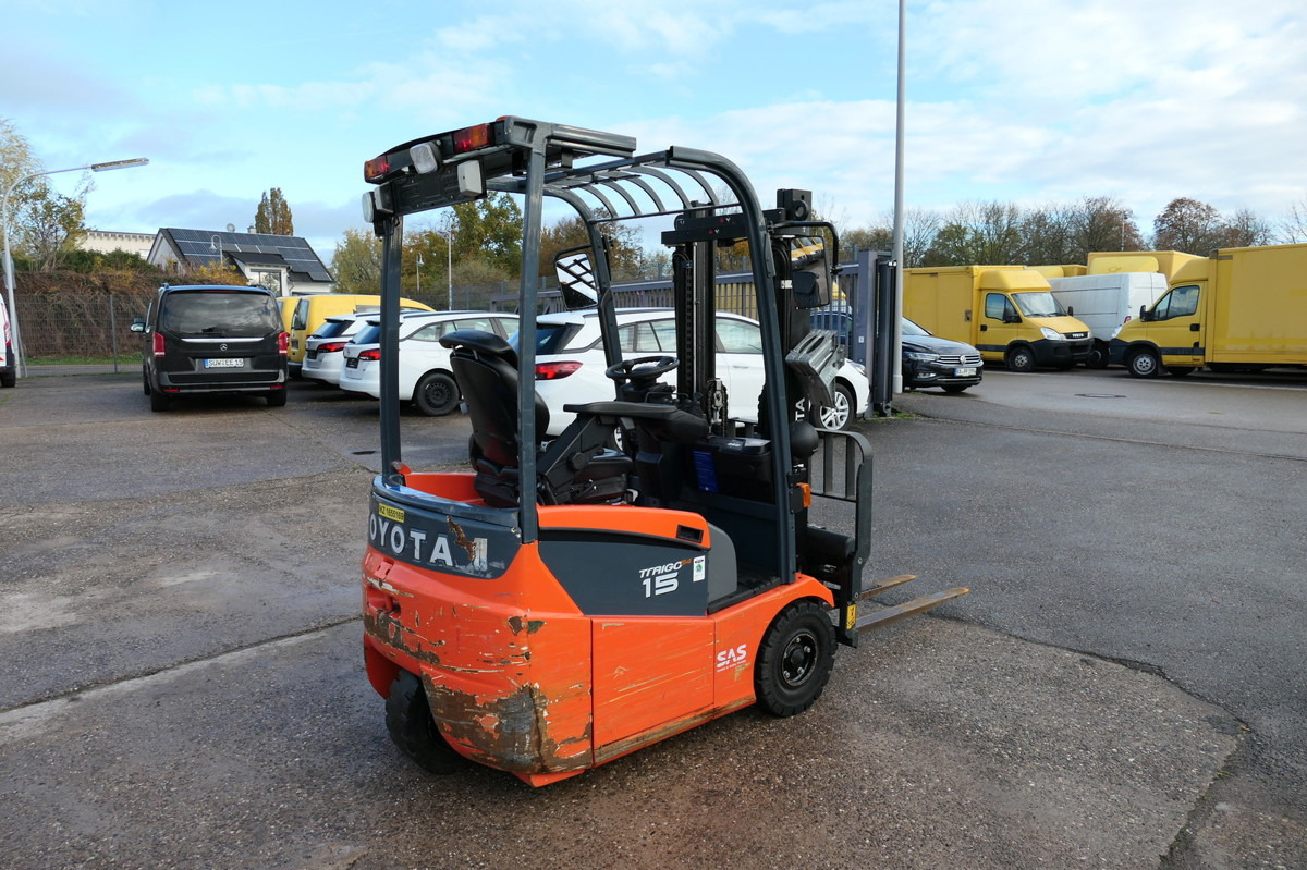 TOYOTA 7FBEST 15 Elektro Batterie 24/2018 3-Rad - Electric forklift: picture 4 TOYOTA 7FBEST 15 Elektro Batterie 24/2018 3-Rad - Electric forklift: picture 4