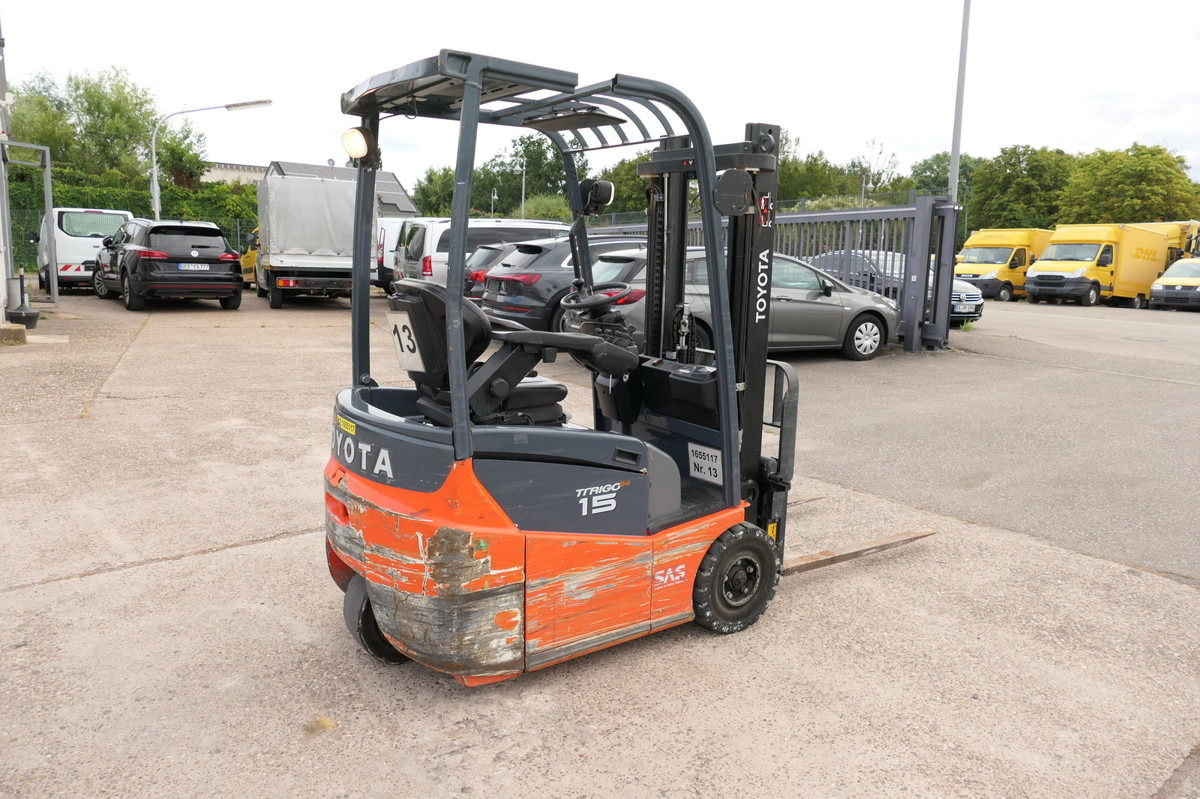 TOYOTA 7FBEST 15 Elektro Batterie 48/2021 3-Rad - Electric forklift: picture 2 TOYOTA 7FBEST 15 Elektro Batterie 48/2021 3-Rad - Electric forklift: picture 2