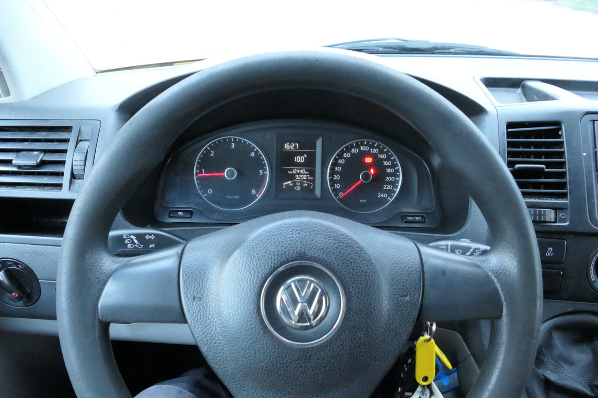Small van VW T5 Transporter 2.0 TDI PARKTRONIK EURO-5 2xSCHIE: picture 13