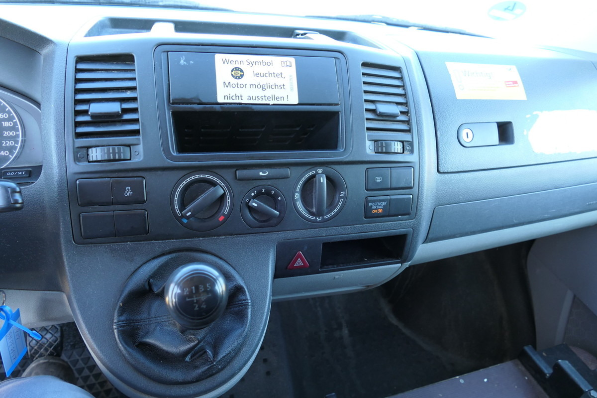 Small van VW T5 Transporter 2.0 TDI PARKTRONIK EURO-5 2xSCHIE: picture 13