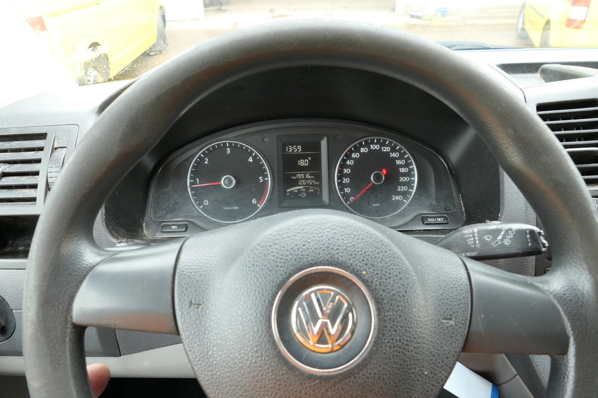 Small van VW T5 Transporter 2.0 TDI PARKTRONIK EURO-5 2xSCHIE: picture 12