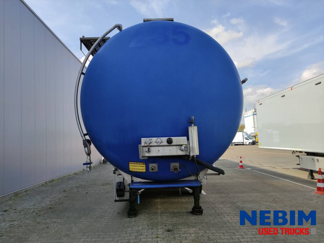Tank semi-trailer Burg BPO 12-27 Z - 26.165L - Inox Pump: picture 14