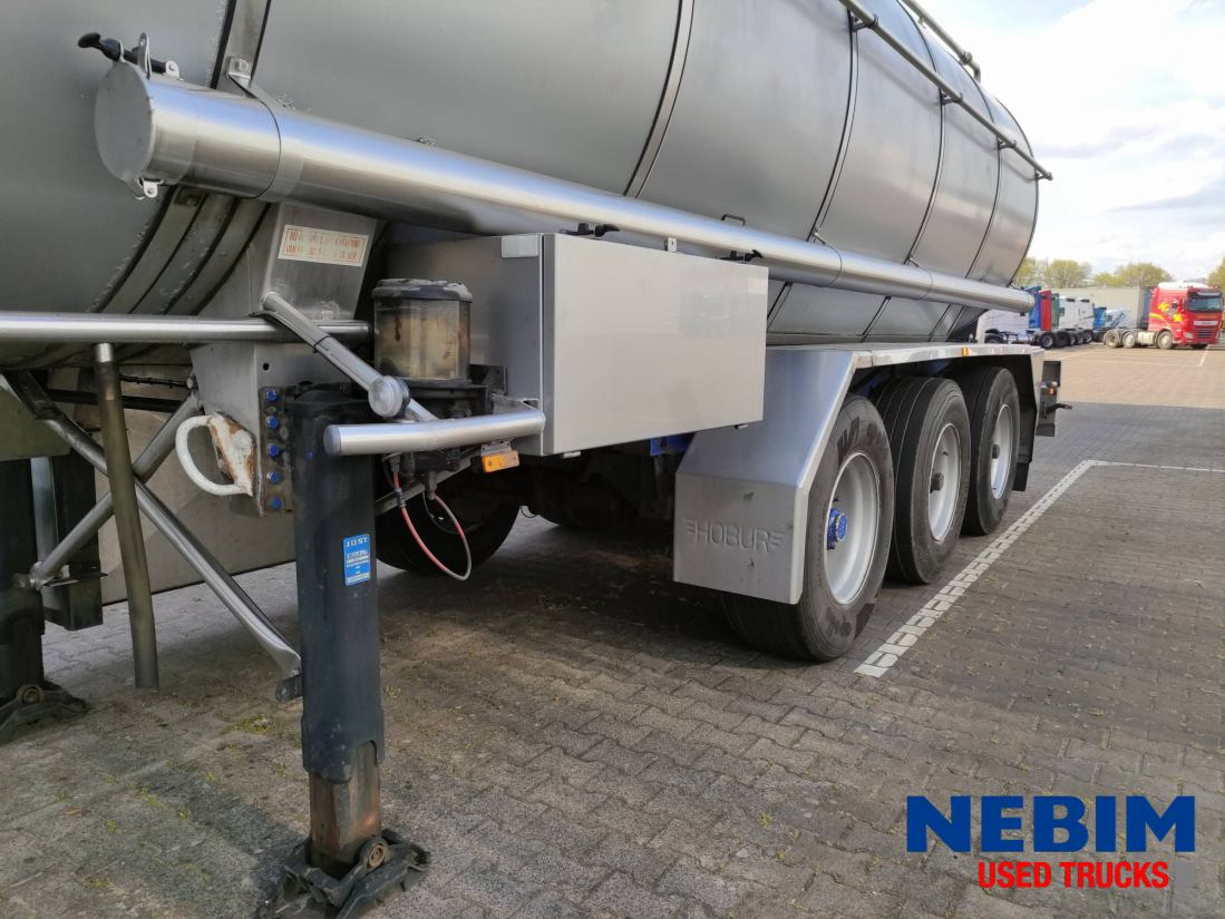 Tank semi-trailer Burg BPO 12-27 Z - 26.165L - Inox Pump: picture 16