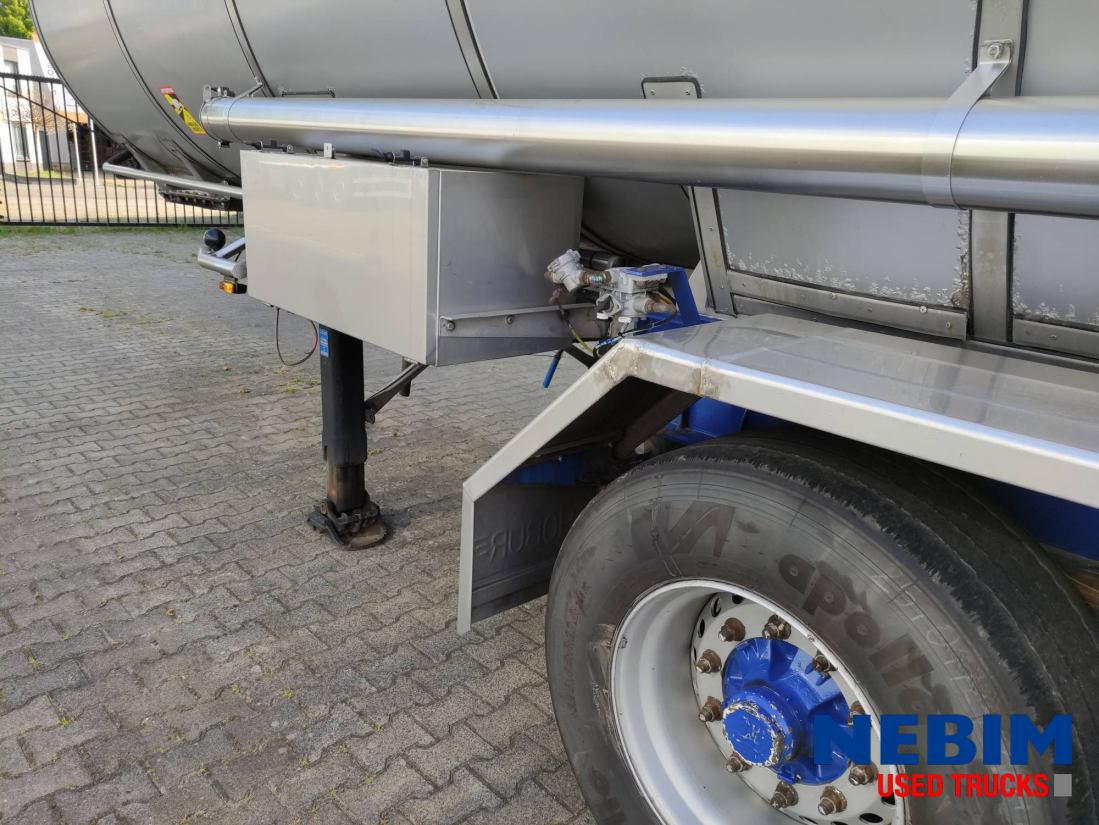 Tank semi-trailer Burg BPO 12-27 Z - 26.165L - Inox Pump: picture 17