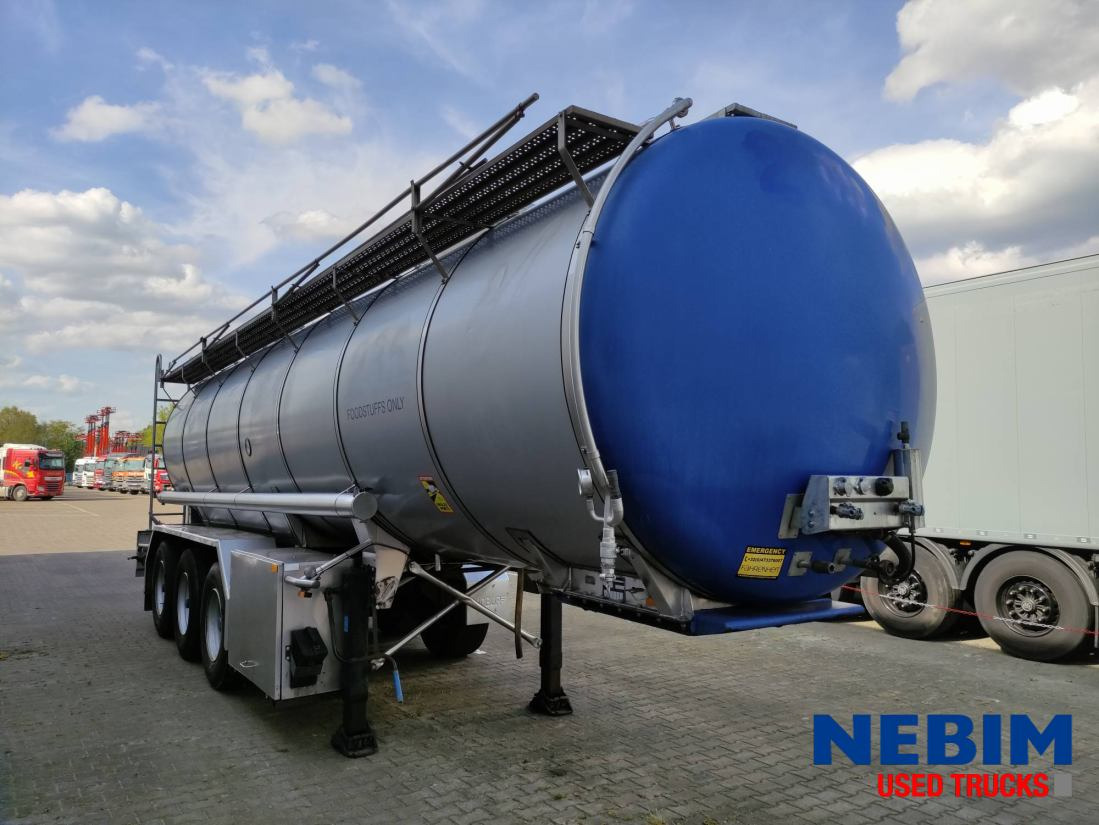 Tank semi-trailer Burg BPO 12-27 Z - 26.165L - Inox Pump: picture 13