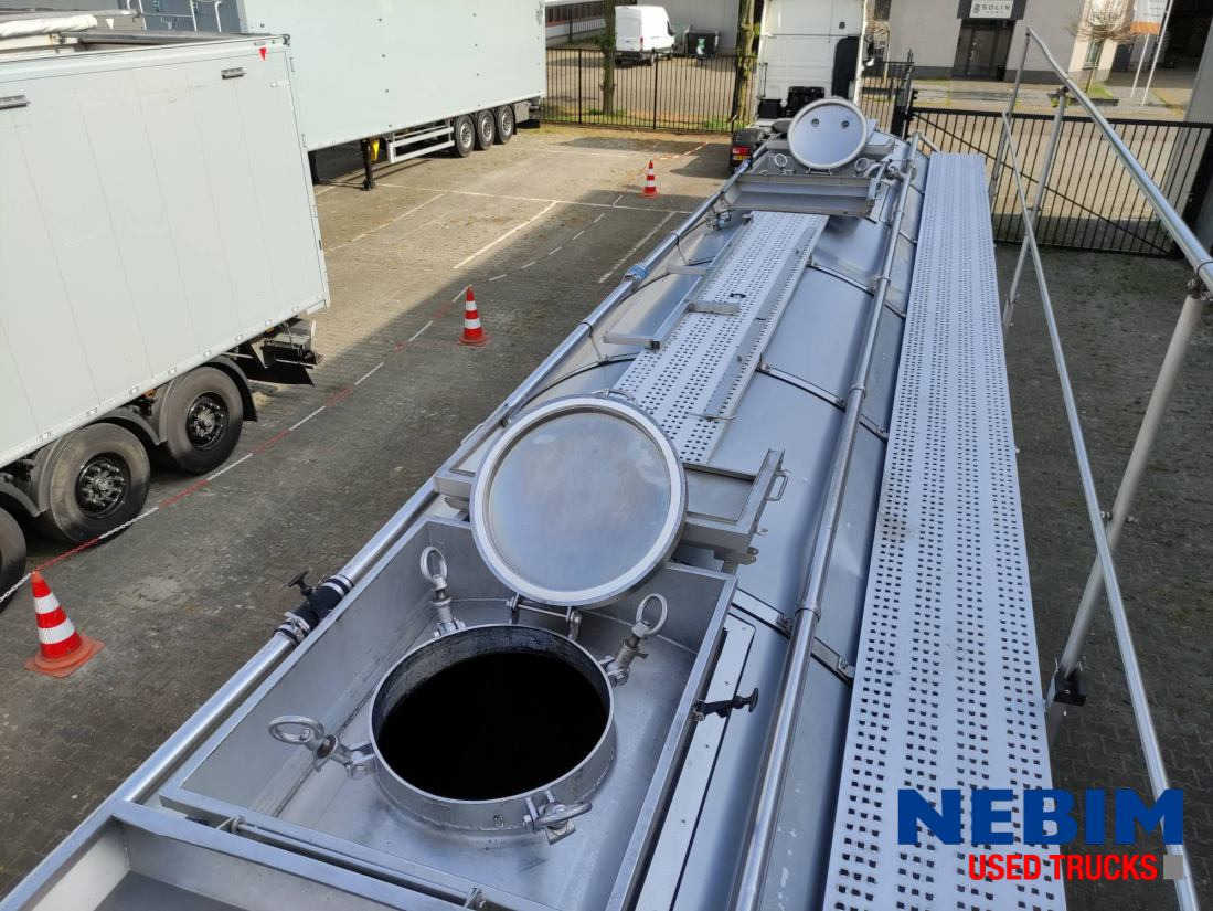 Tank semi-trailer Burg BPO 12-27 Z - 26.165L - Inox Pump: picture 8