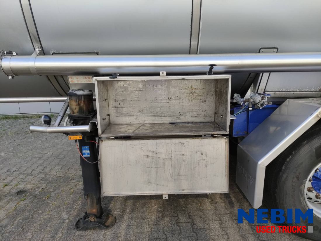 Tank semi-trailer Burg BPO 12-27 Z - 26.165L - Inox Pump: picture 19