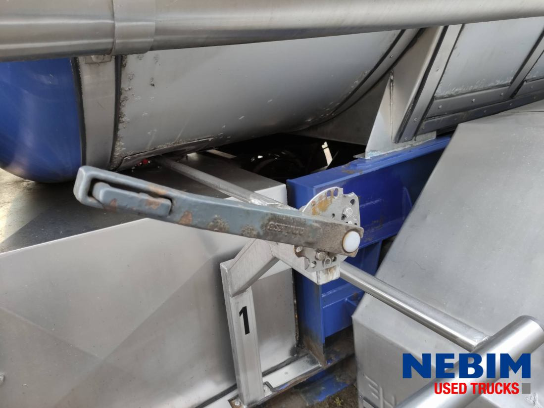 Tank semi-trailer Burg BPO 12-27 Z - 26.165L - Inox Pump: picture 21