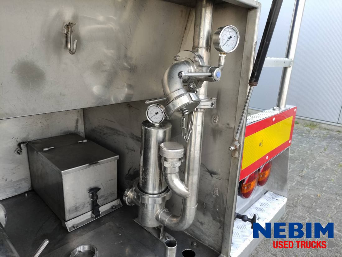 Tank semi-trailer Burg BPO 12-27 Z - 26.165L - Inox Pump: picture 20