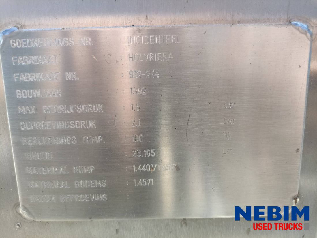 Burg BPO 12-27 Z - Tank 26.165 Ltr - Tank semi-trailer: picture 5 Burg BPO 12-27 Z - Tank 26.165 Ltr - Tank semi-trailer: picture 5