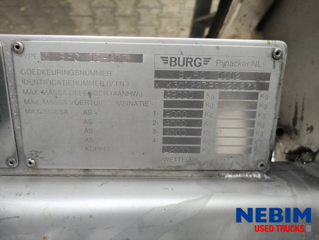 Burg Bpdo 12-27 Z - 26930Ltr - Tank semi-trailer: picture 4 Burg Bpdo 12-27 Z - 26930Ltr - Tank semi-trailer: picture 4