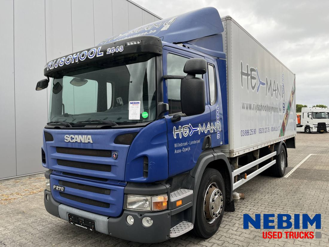 Scania P270 343.938km - 3 front seats - Box truck: picture 1 Scania P270 343.938km - 3 front seats - Box truck: picture 1