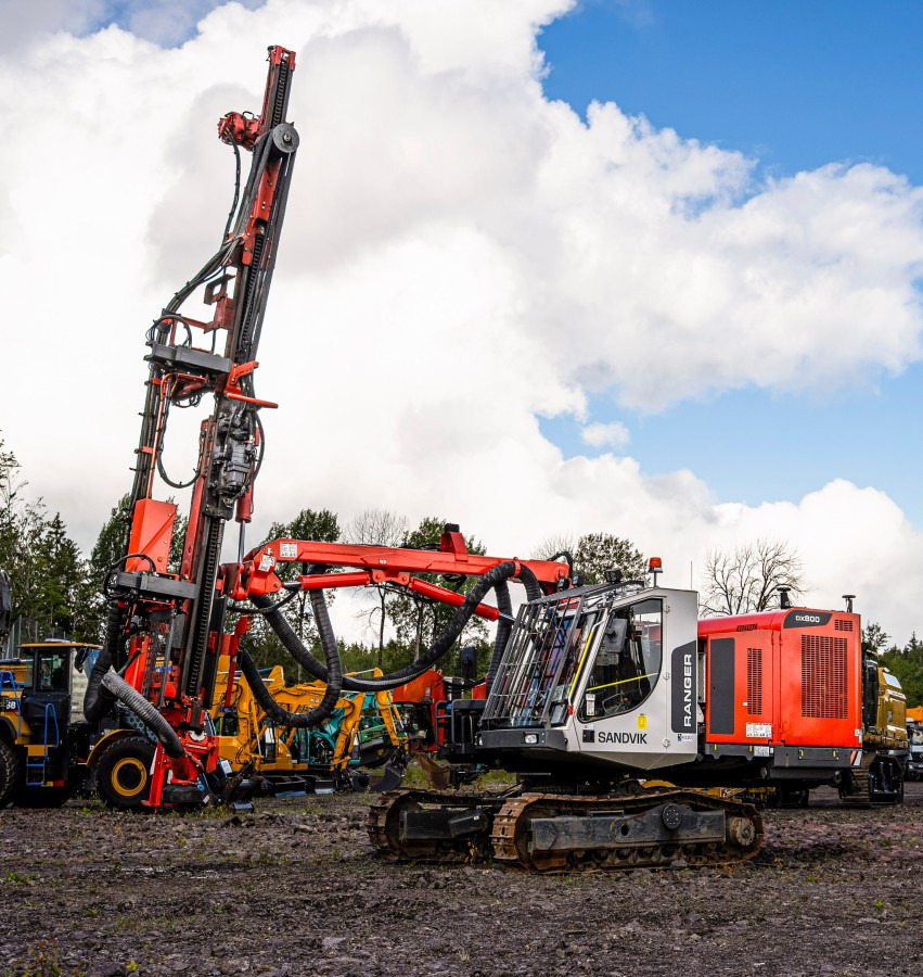 Sandvik DX800 - Drilling rig: picture 1 Sandvik DX800 - Drilling rig: picture 1